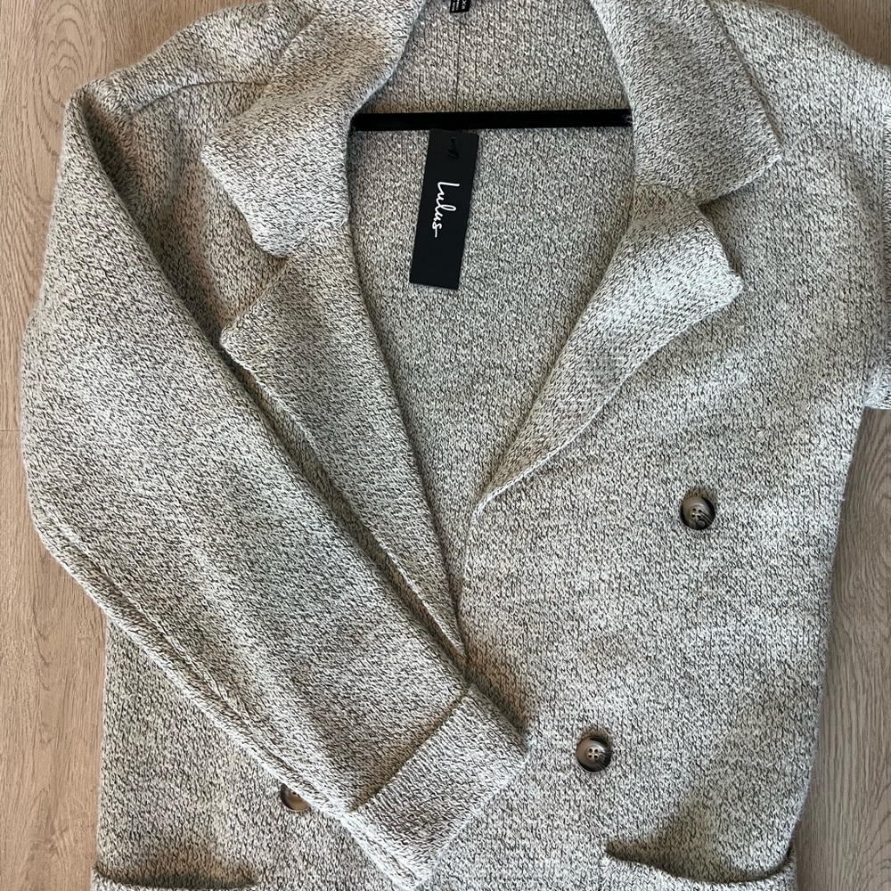 Brand New - Lulus Long Coatigan - Picture 4 of 5